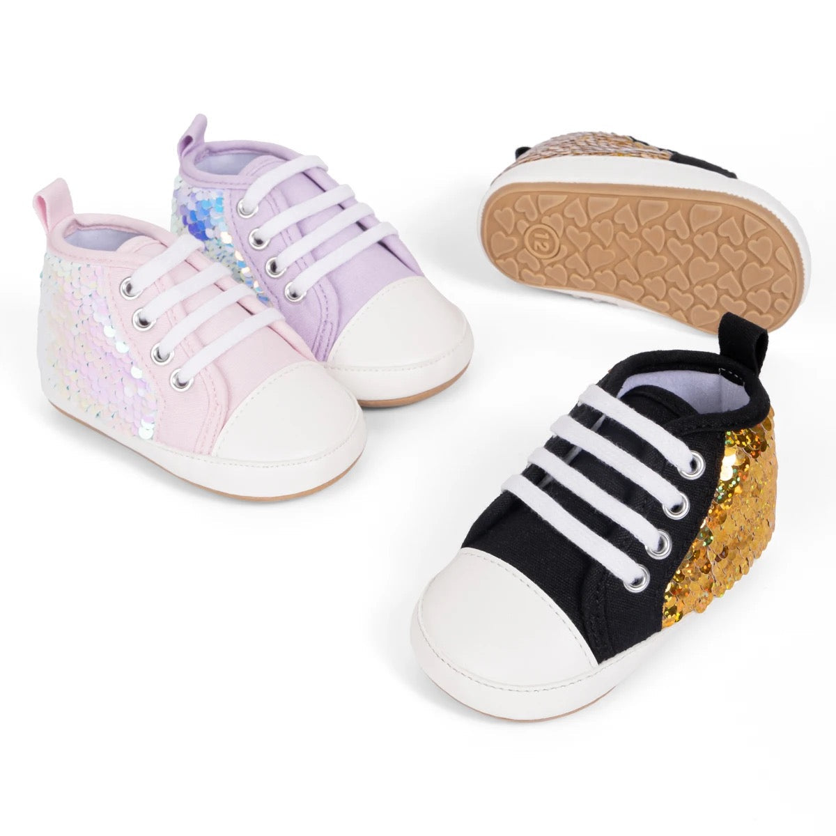 Infants shining pre walker sneakers SHO