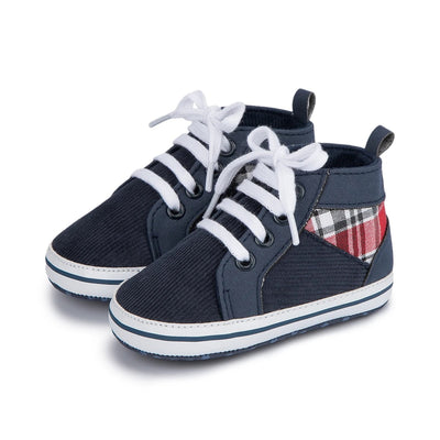 Infant boys casual cotton soft sole sneakers SHO