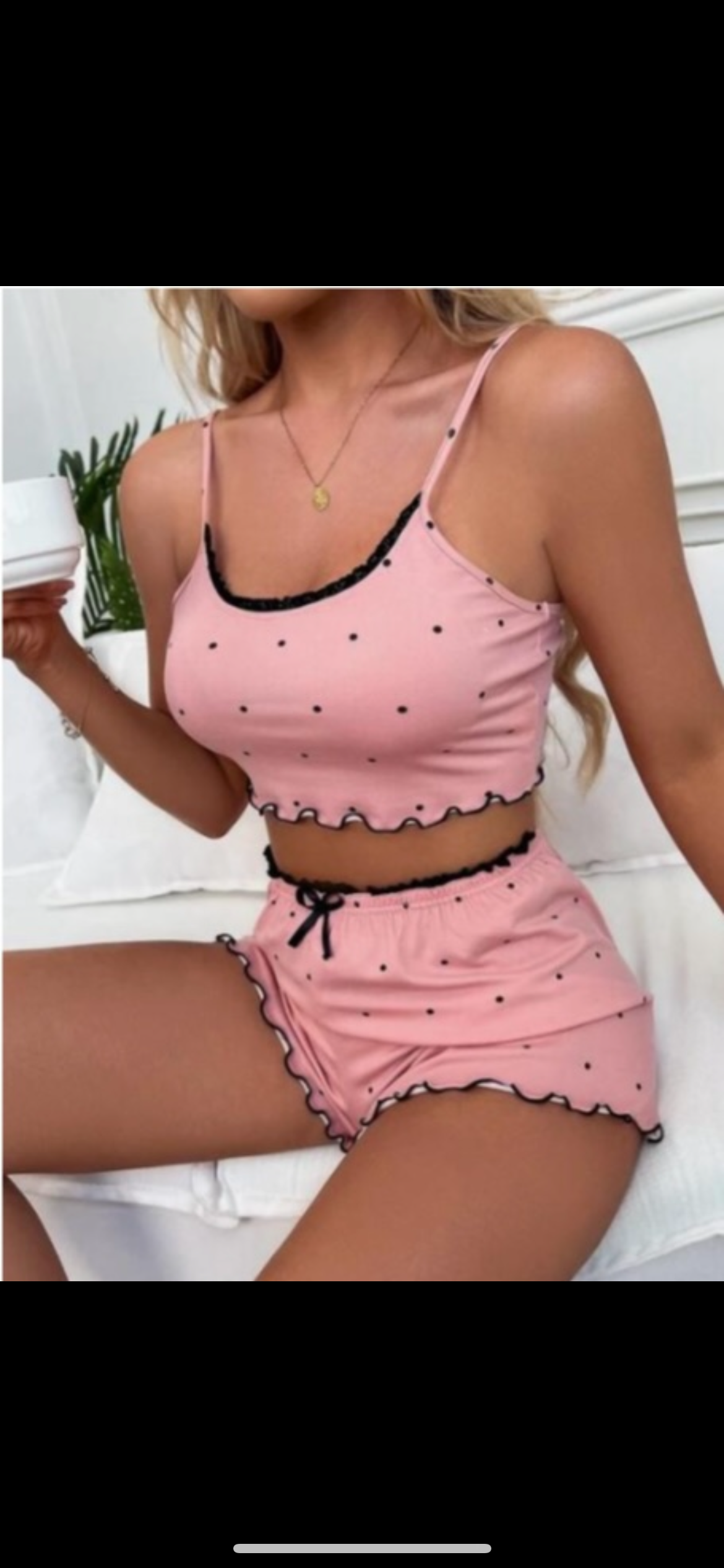 Two piece short set pajamas