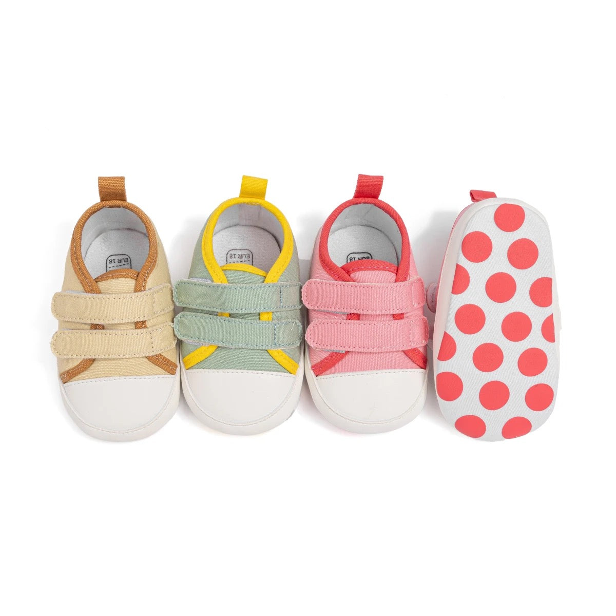 Infants colorful soft cotton sneakers SHO