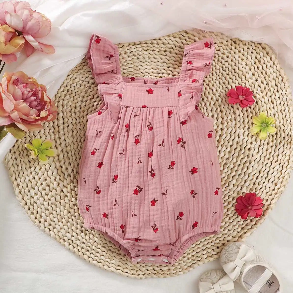 Infant girls romper FSH