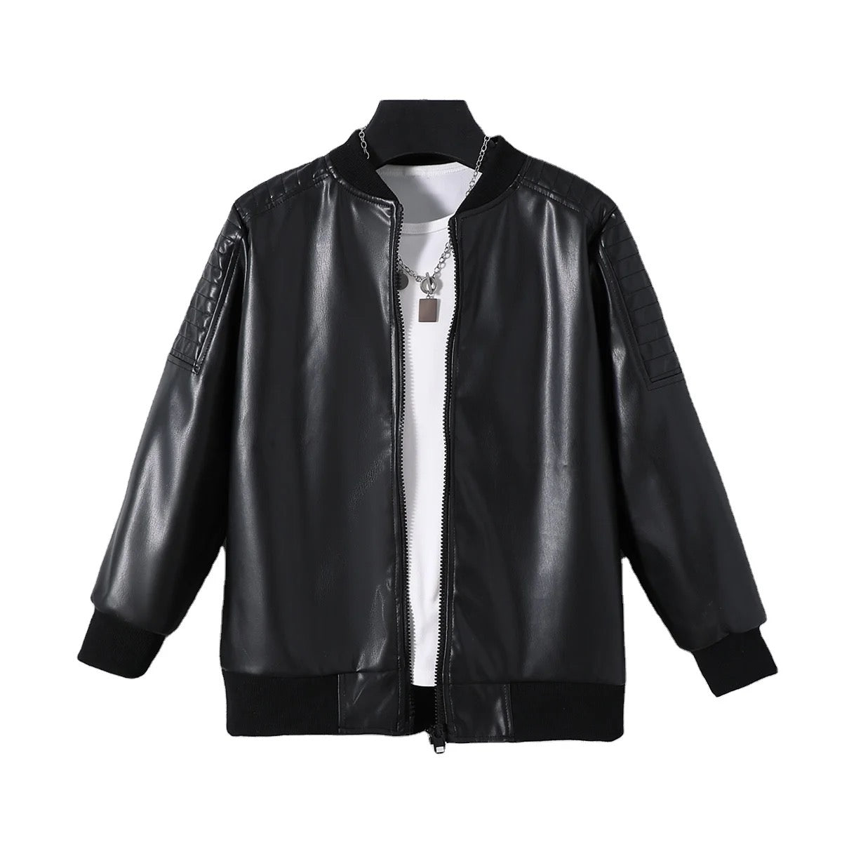 Boys Motorcycle Leather jacket FSH