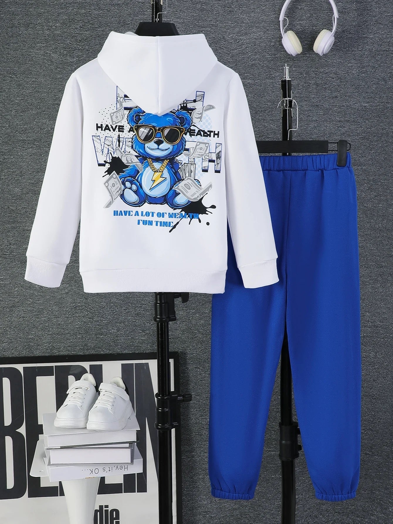 Boys hoodie sweatsuit 2 pc set FSH