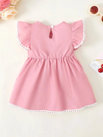 Infants short sleeve elegant dress FSH