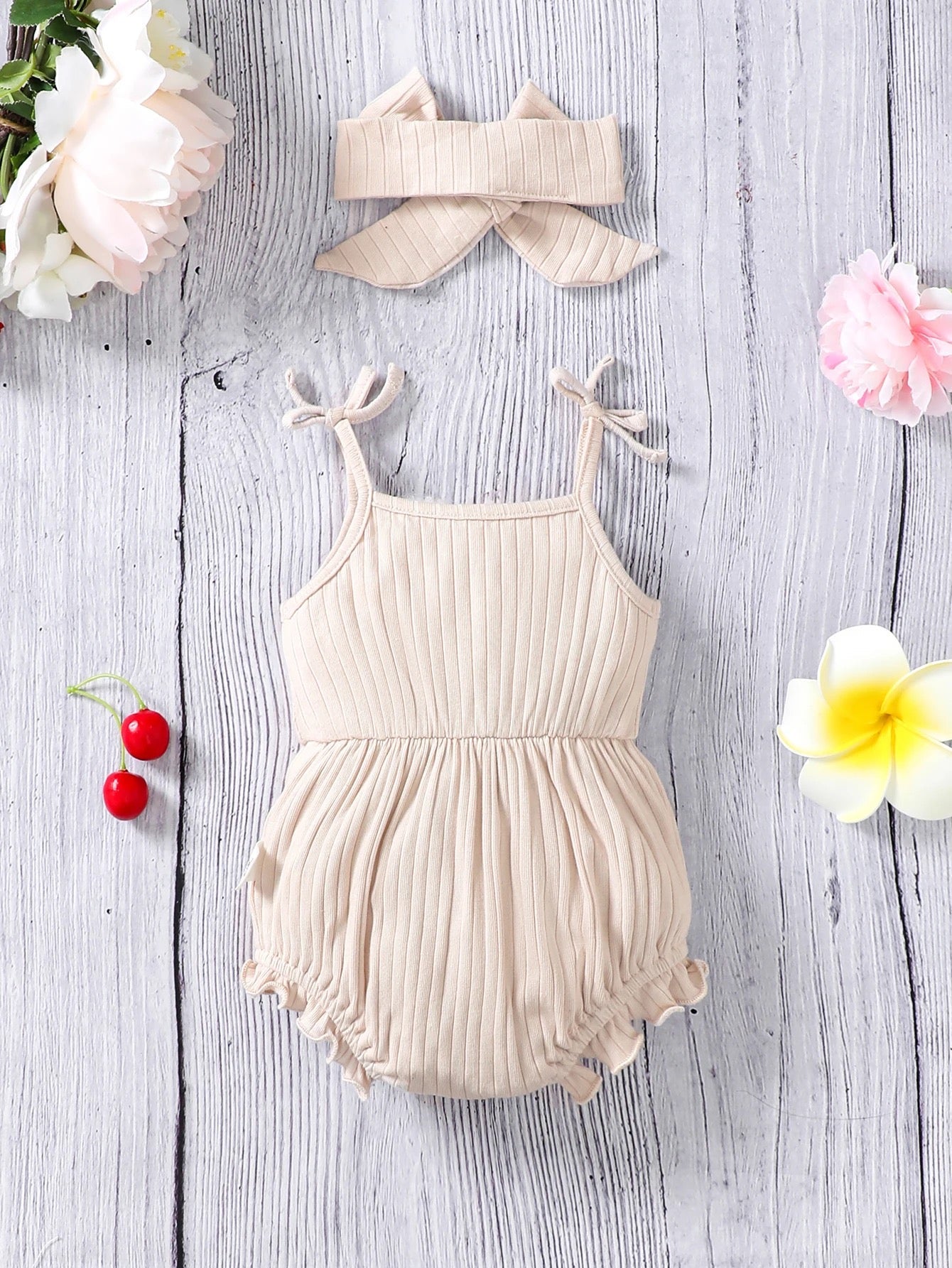 Infant girls summer romper FSH