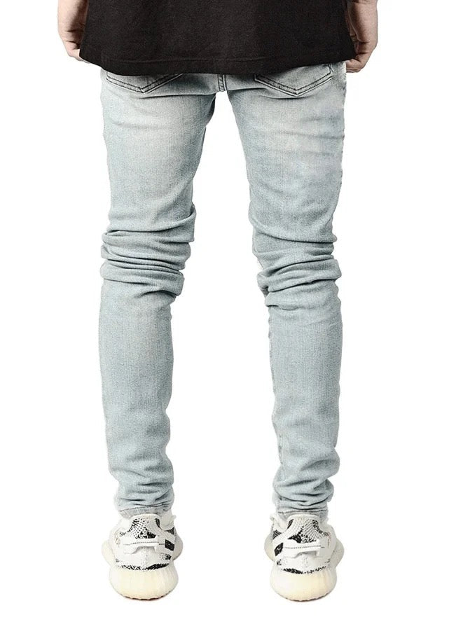 Men slim fit jeans Yin