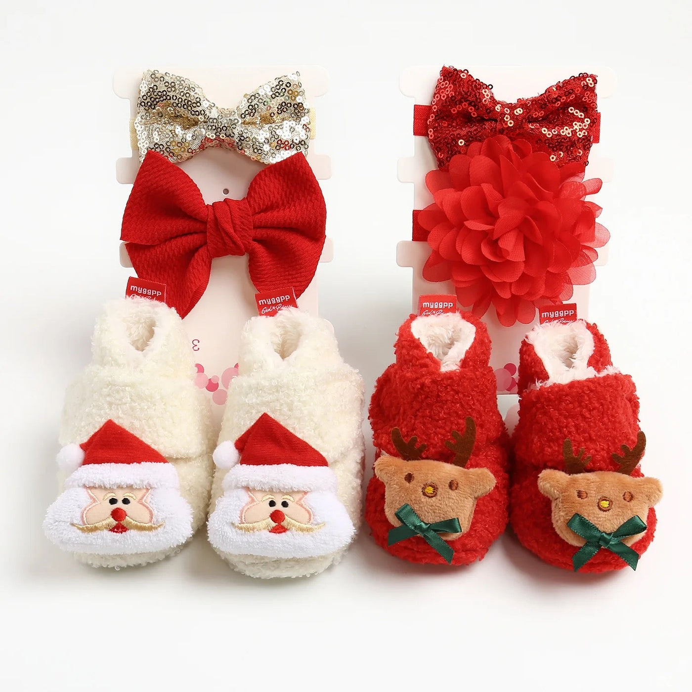 Infants 3Pc headband and boots set SHO