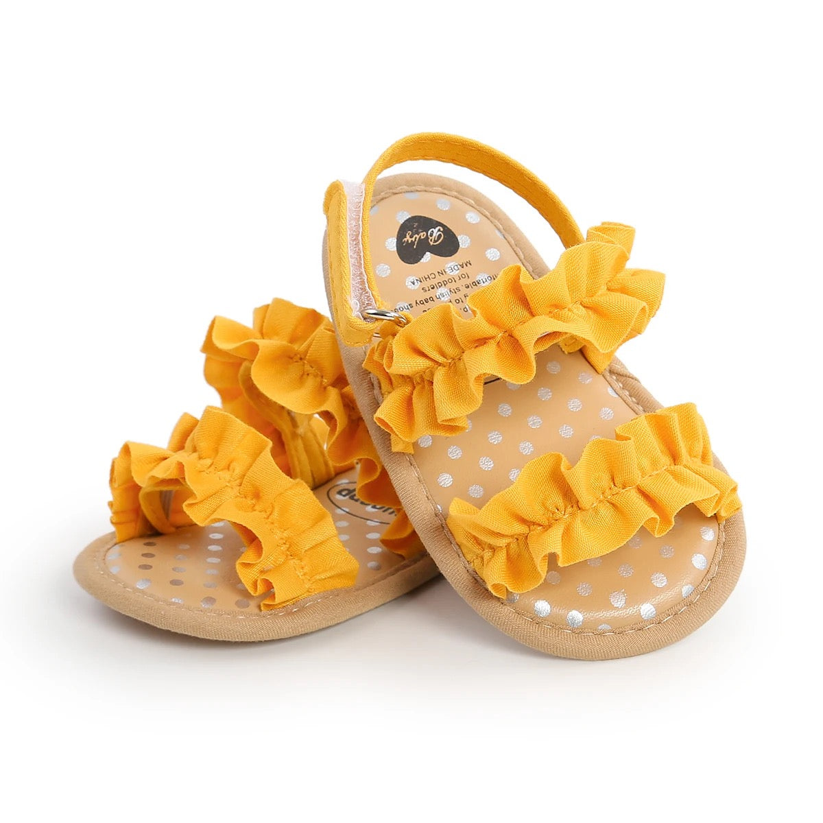 Infant girls summer ruffle sandals SHO