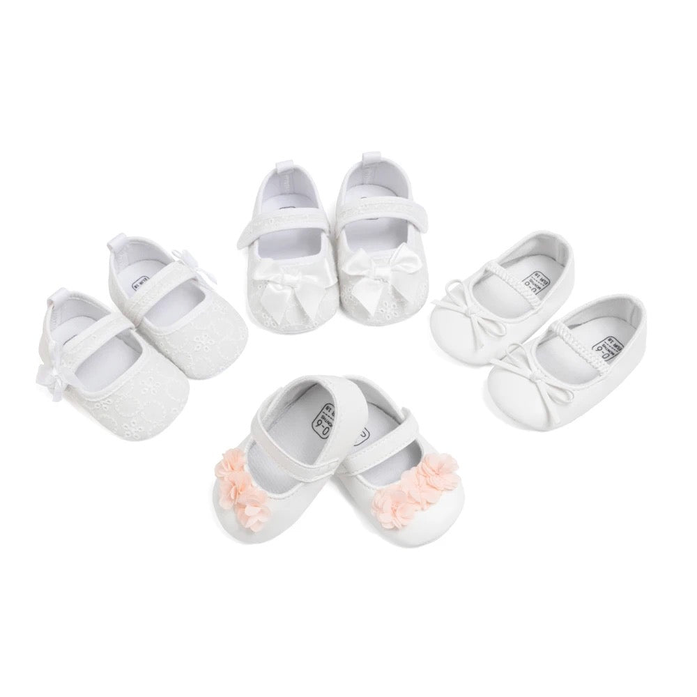 Infants pure white baby shoes SHO