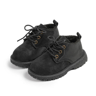 Kids outdoor low top ankle non slip rubber sole boots SHO