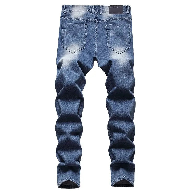 Men slim denim jeans Yin