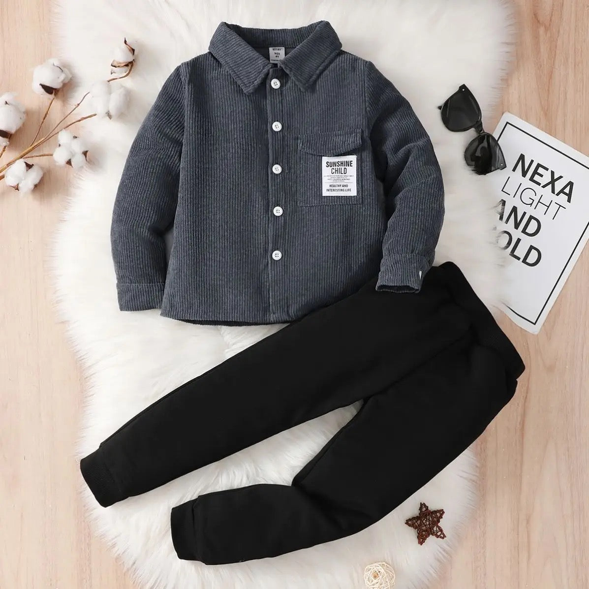 Boys 2 pc pants set