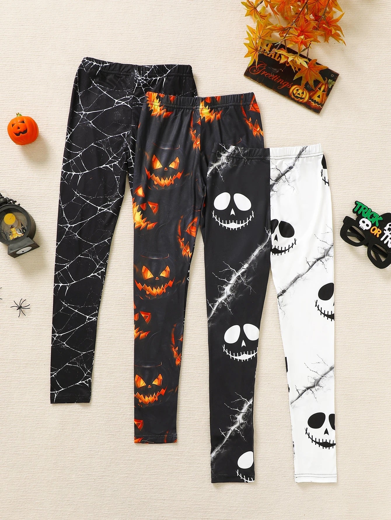 Girls Halloween pants 3 PC FSH