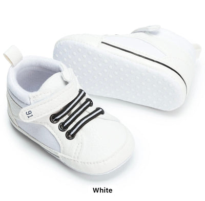 Infant boys cotton soft sole sneakers SHO