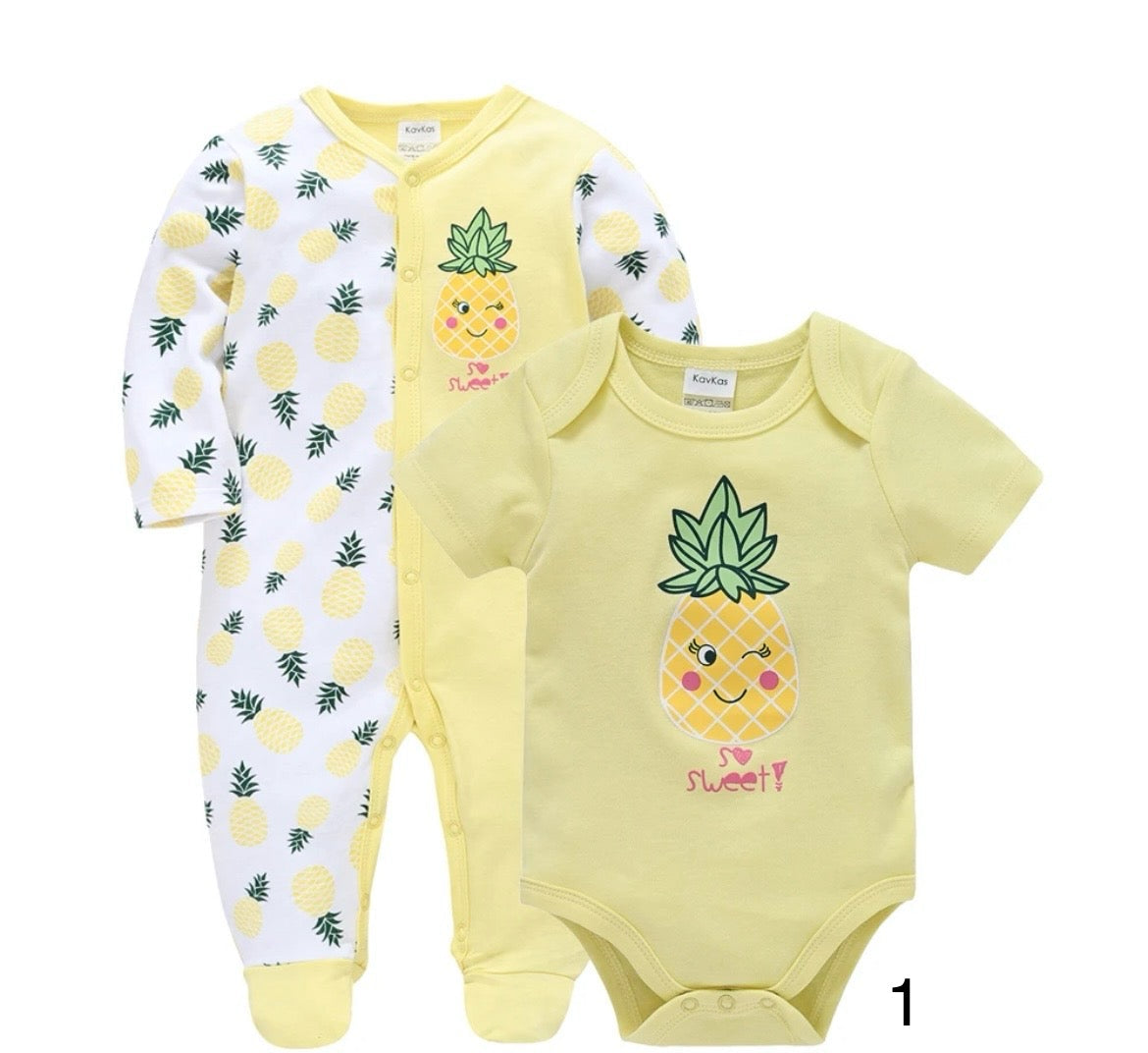 Infants 100% cotton pajamas Hou