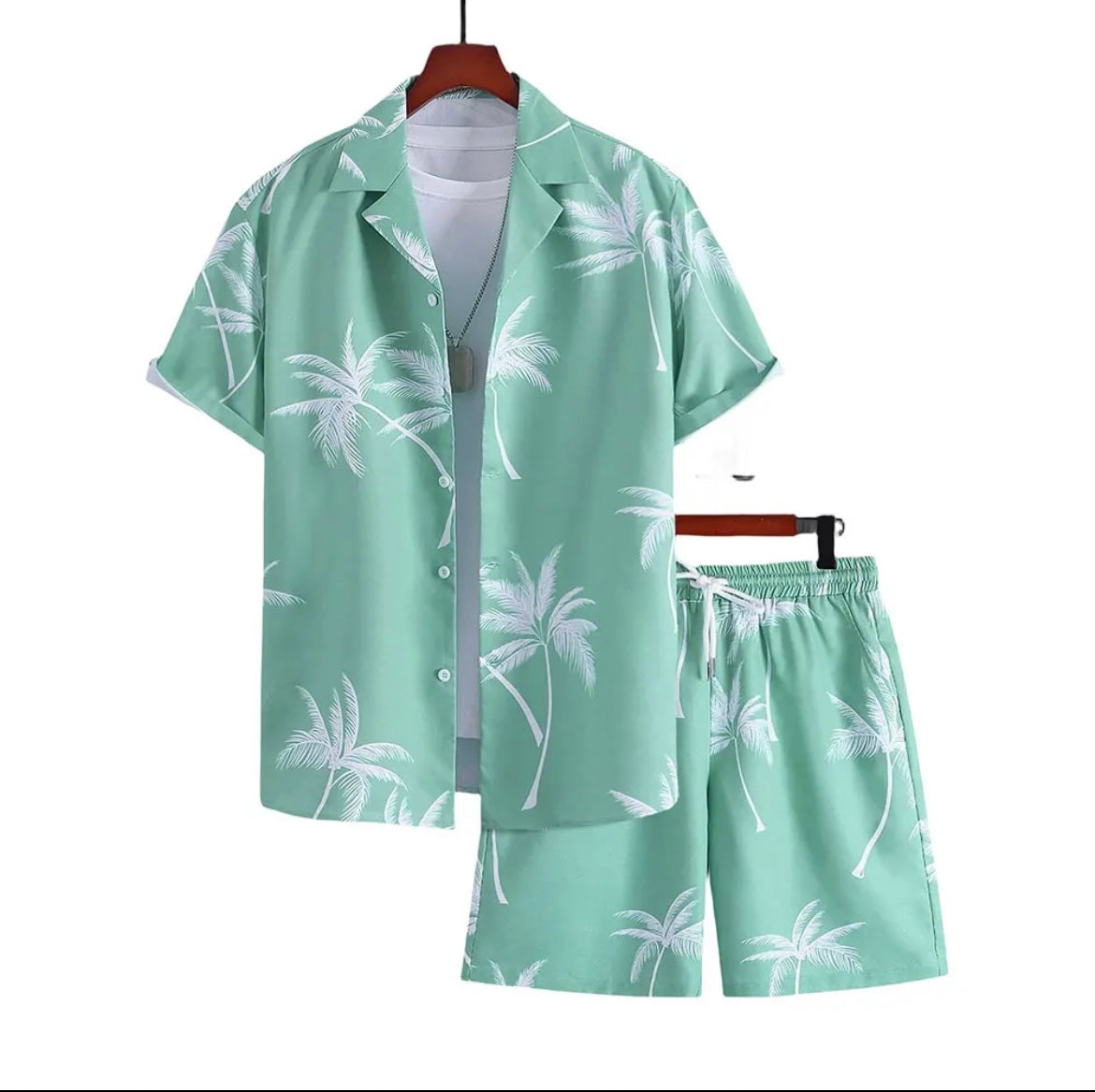 Two piece men vacation short set