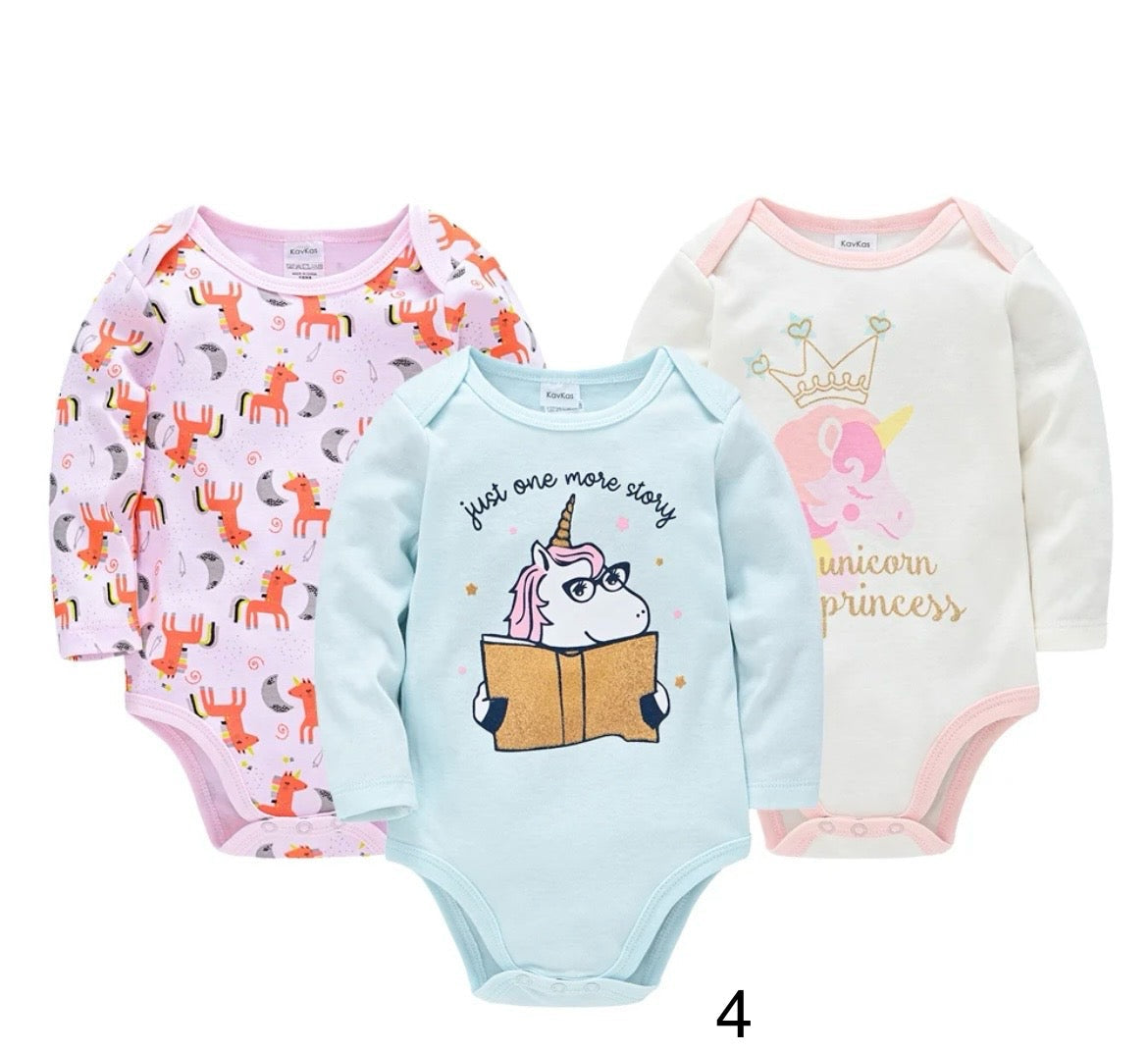 Infants 3 pc onesies HOU