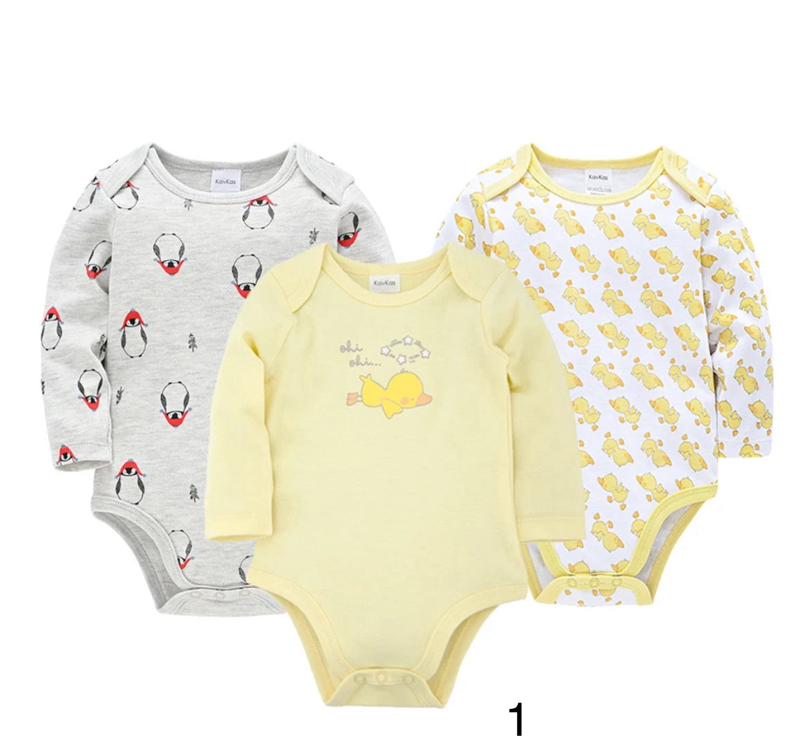 Infants 3 pc onesies HOU