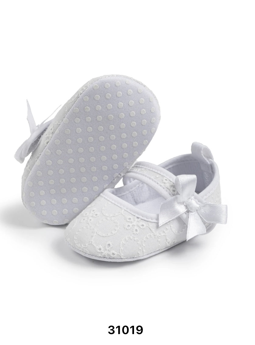 Infants pure white baby shoes SHO