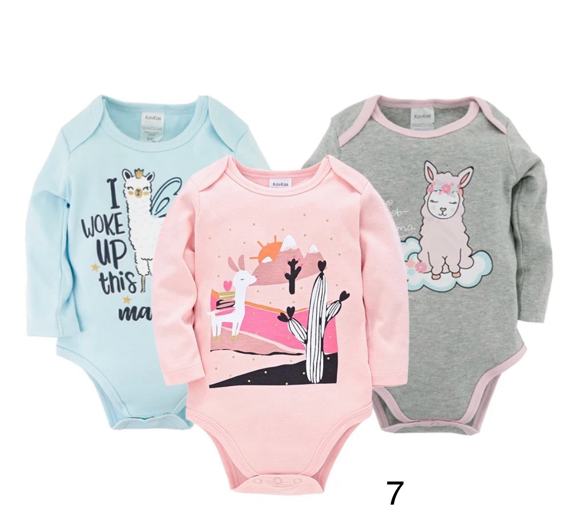 Infants 3 pc onesies HOU