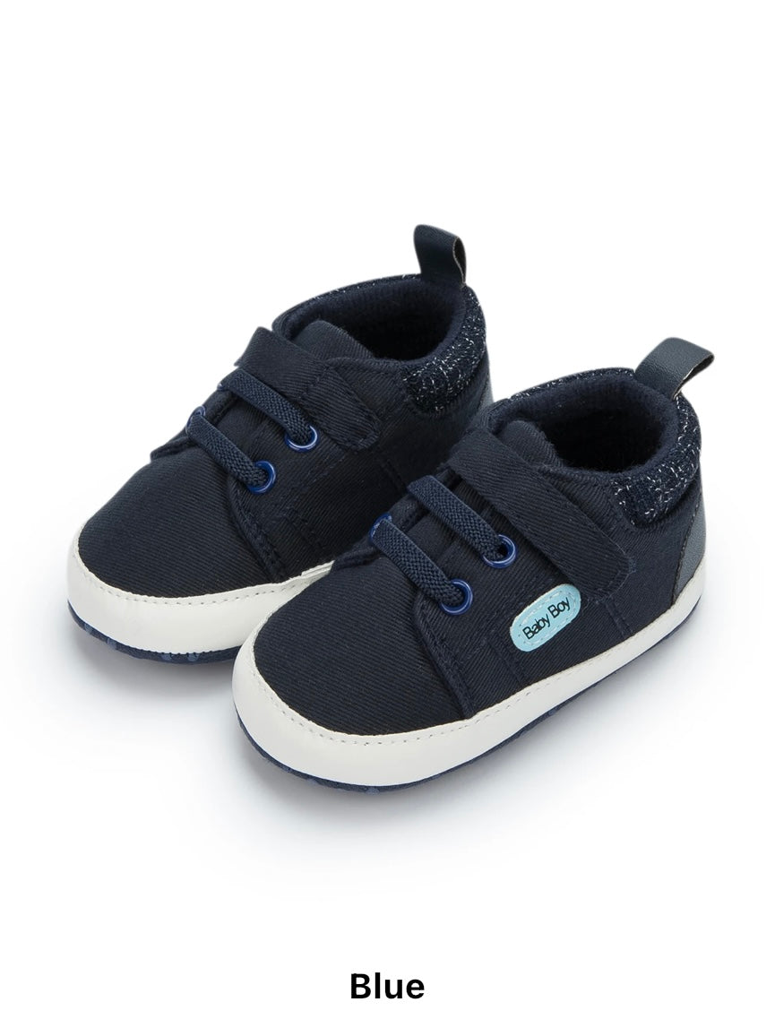 Infant boys cotton soft sole sneakers SHO