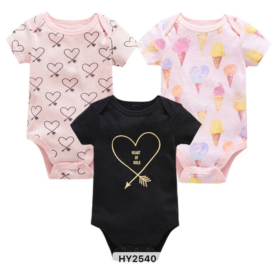 3Pc infants Onesies Hou