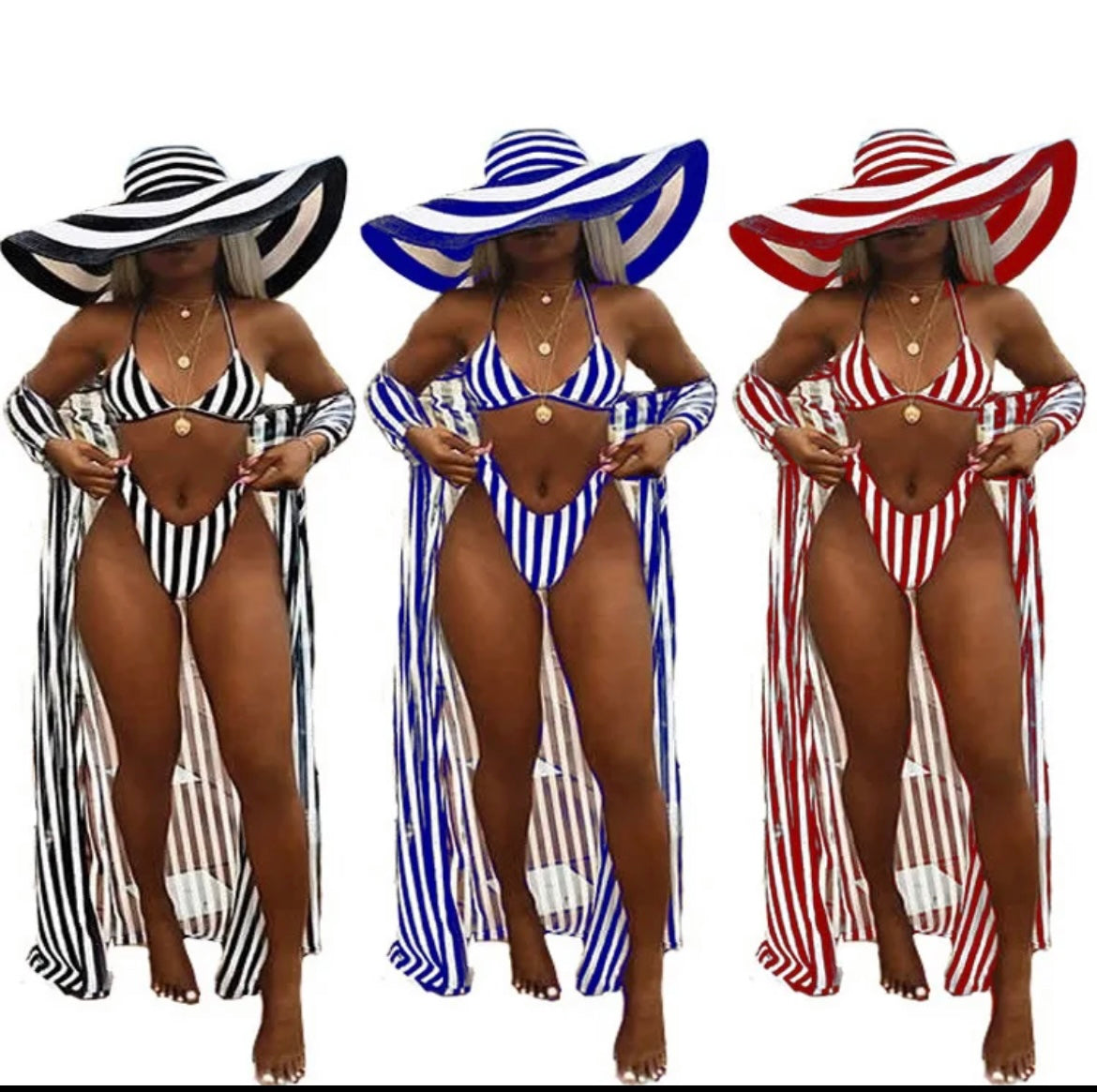 Swimsuit 3 pc bikini set