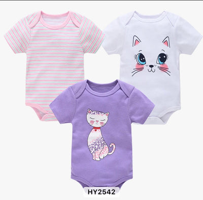 3Pc infants Onesies Hou