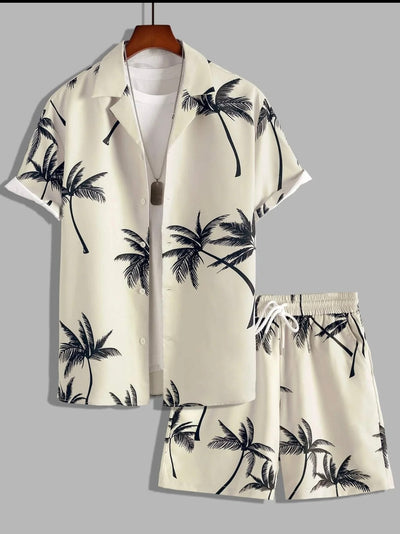 Two piece men vacation short set