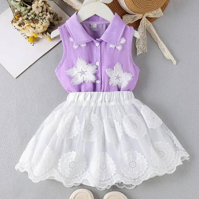 Baby Girl Dress Summer Cute Princess Birthday Party Toddler Kid Dresses For Children's Clothing