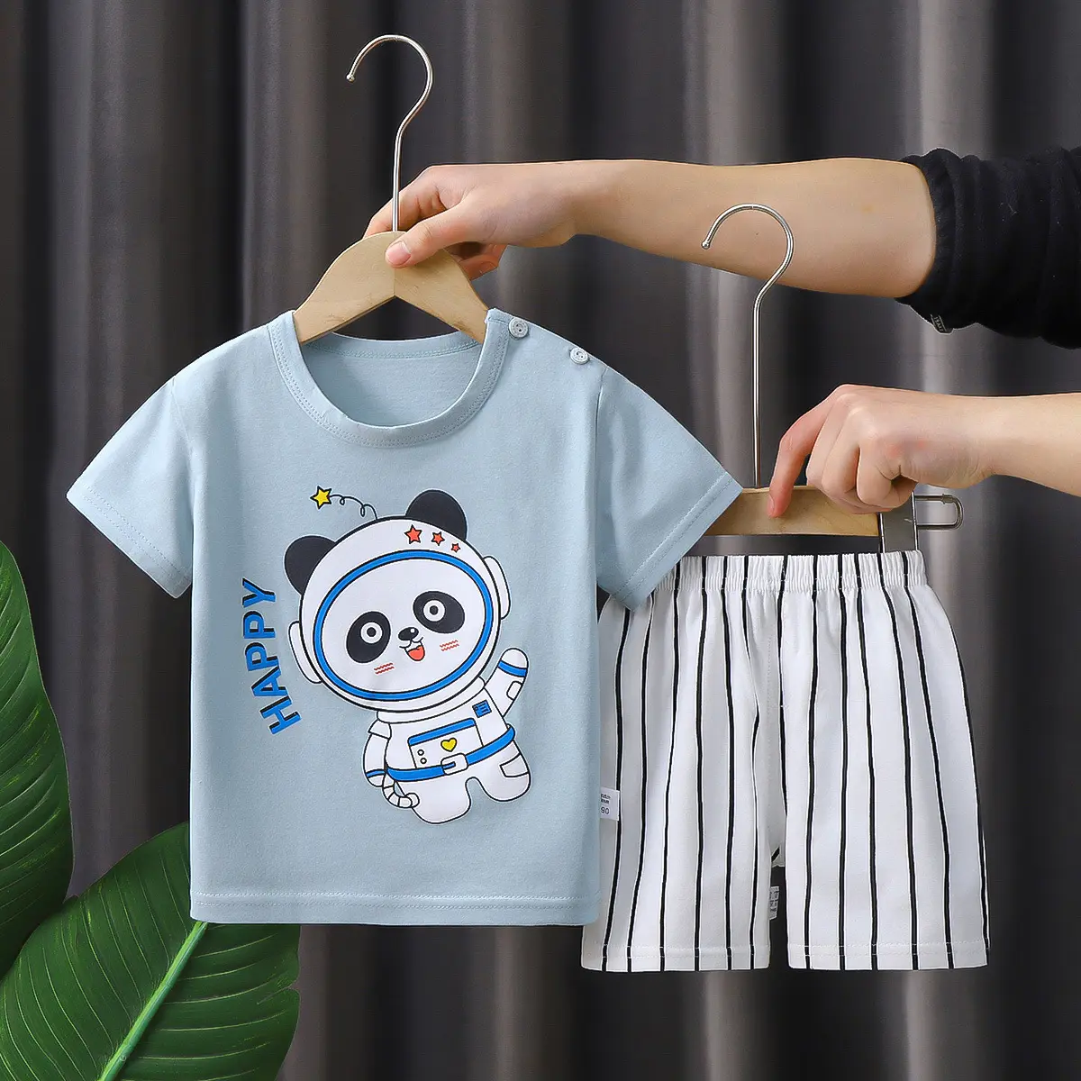 Children's Clothing Sets Cartoon Print Baby Boy