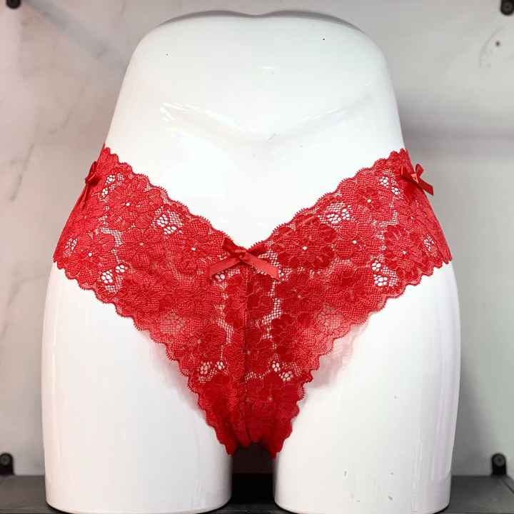 Lace Women's Underwear Sexy Elastic Comfortable Solid Color Women's Thong Fashionable And Erotic Hot Pants