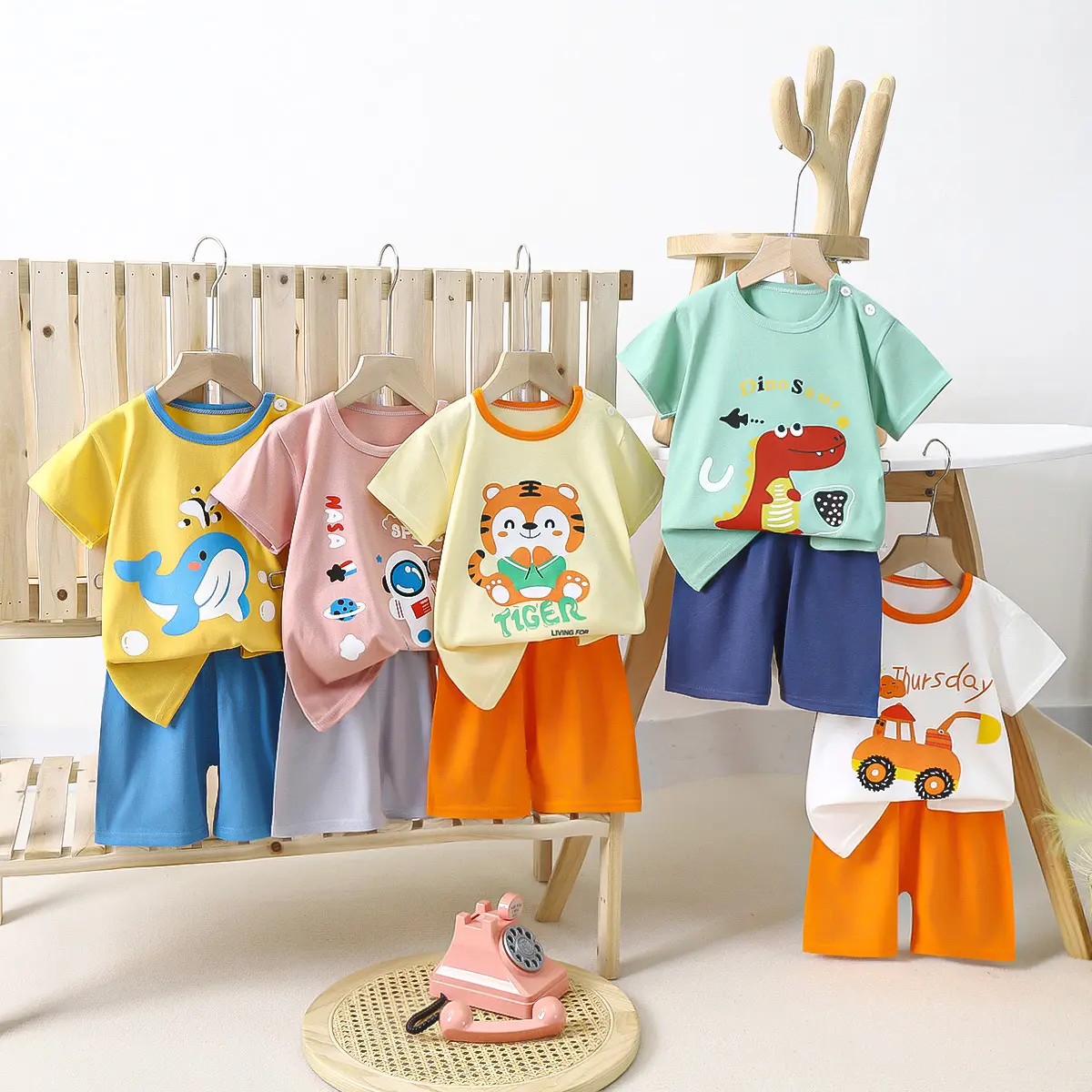 Summer Baby Boy Clothing Set 2pcs Casual Clothes
