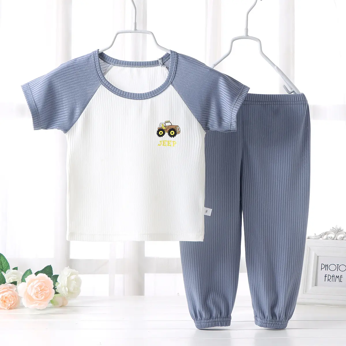 Children's Sets Boys O-Neck T-Shirt and Shorts 2PCS Summer Clothes