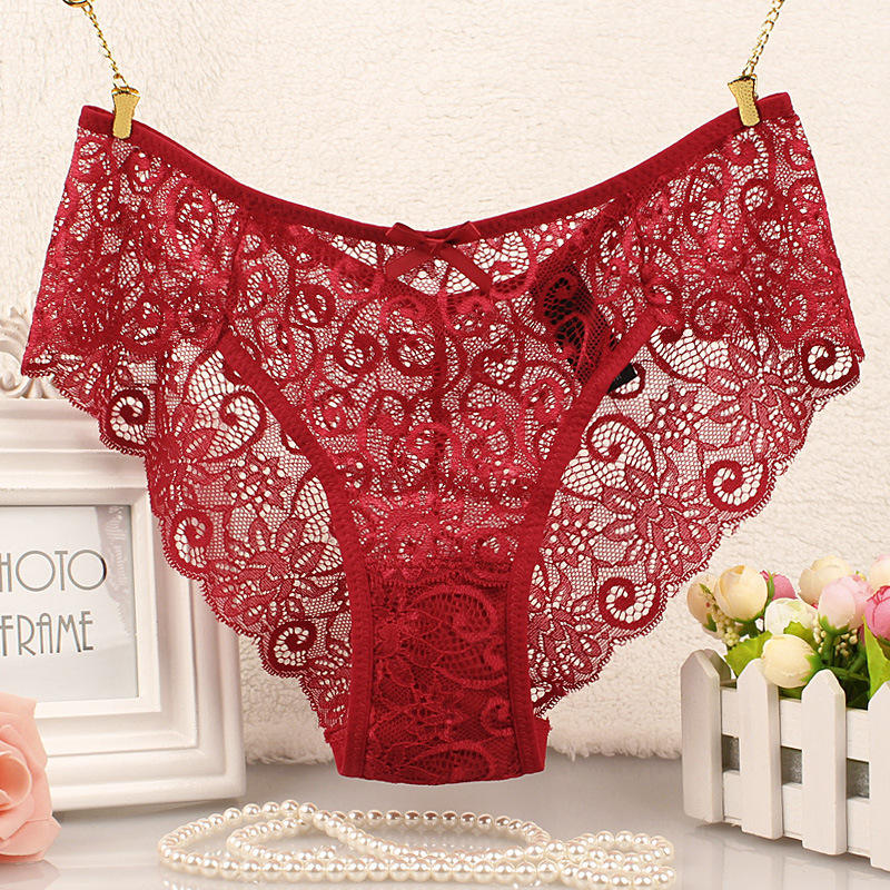 New Style Sexy Sustainable Breathable lace panties Women