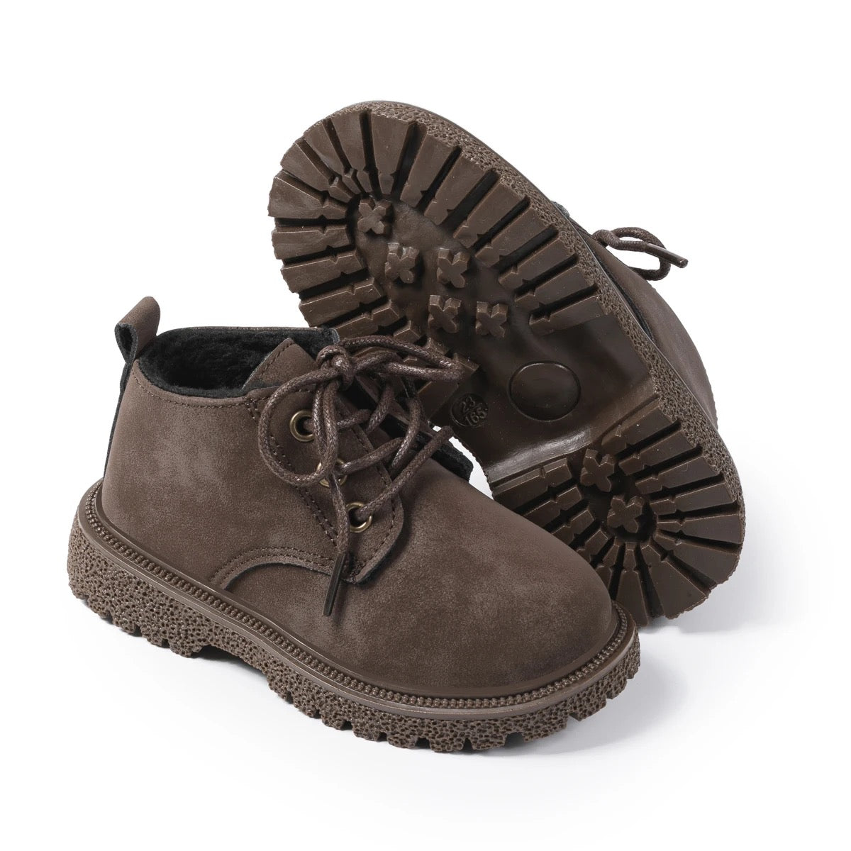 Kids outdoor low top ankle non slip rubber sole boots SHO