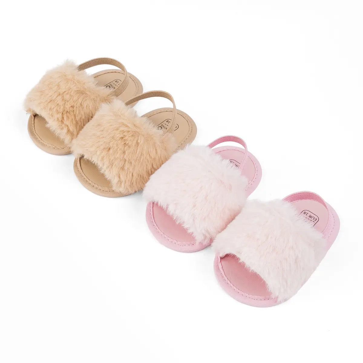 Infants furry slippers SHO