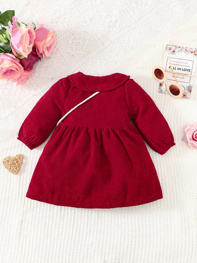 Toddler girls spring autumn dress FSH