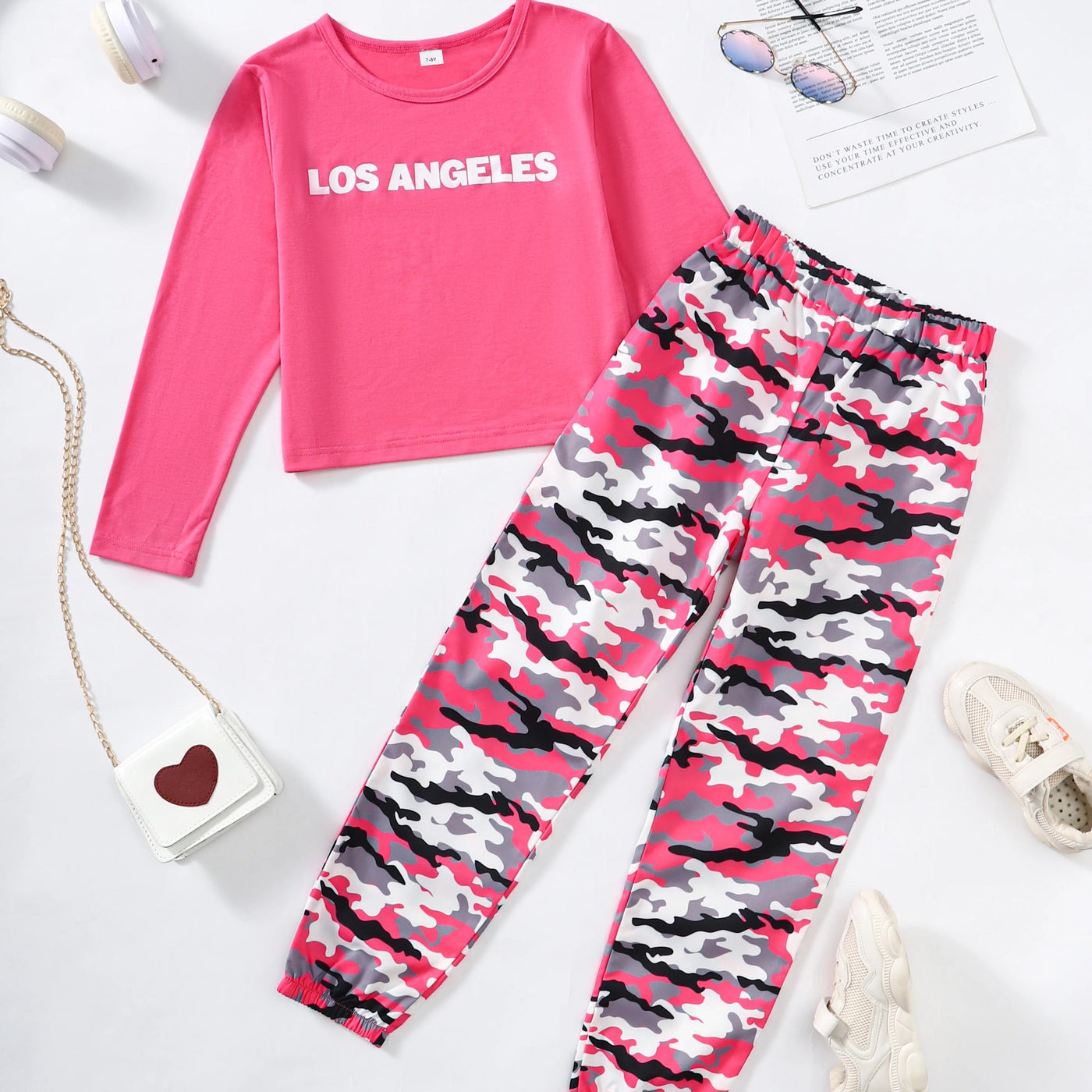 Girl 2 Pc clothing long sleeve set FSH