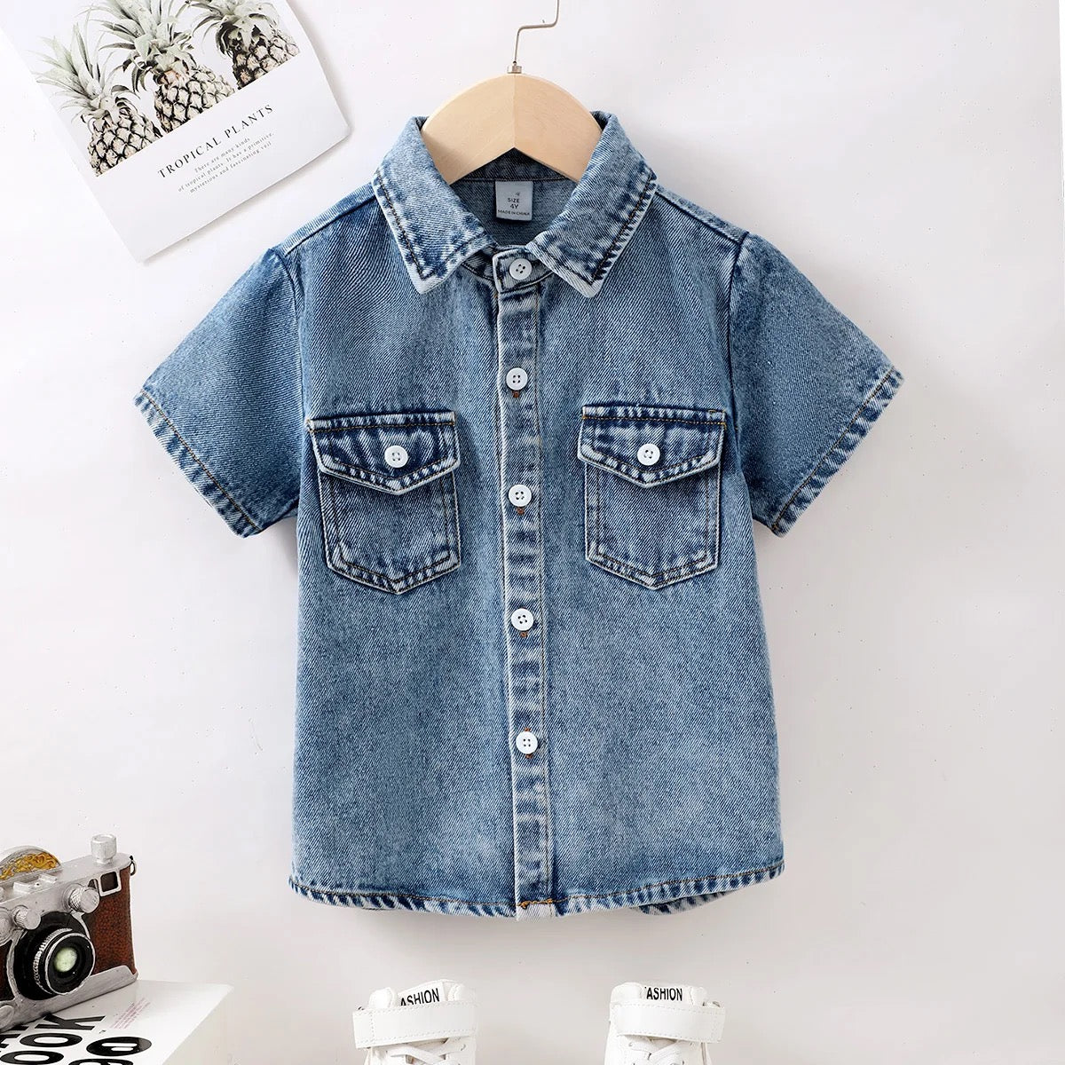 Boys short sleeve Jean jacket FSH