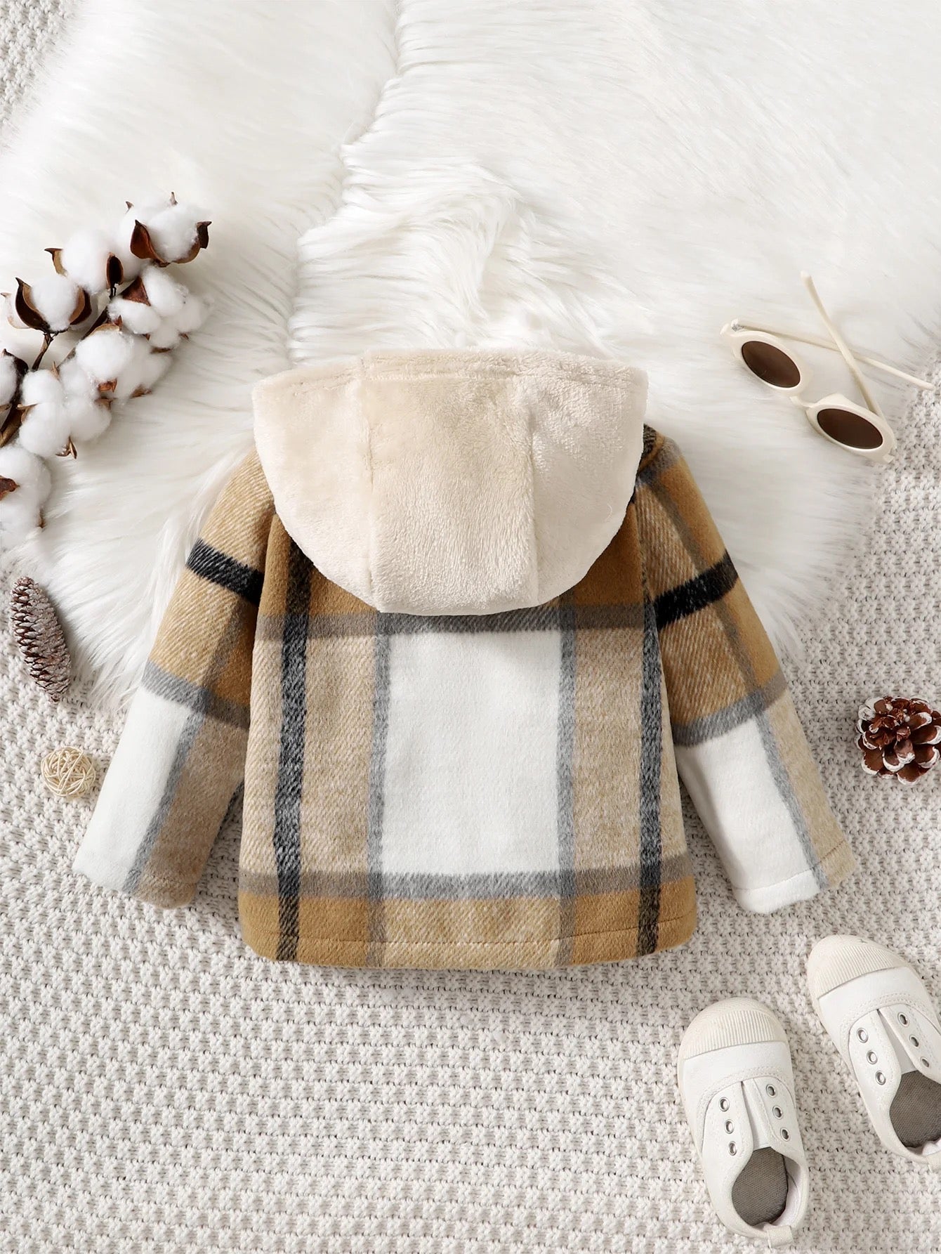 Toddler hooded coat outerwear FSH