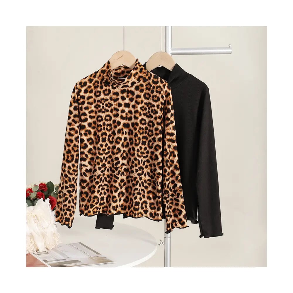 Big kids ladies 2 Pc FSH top long sleeve turtle neck