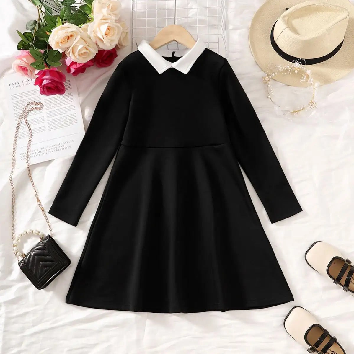 Children winter elegant maxi dress FSH