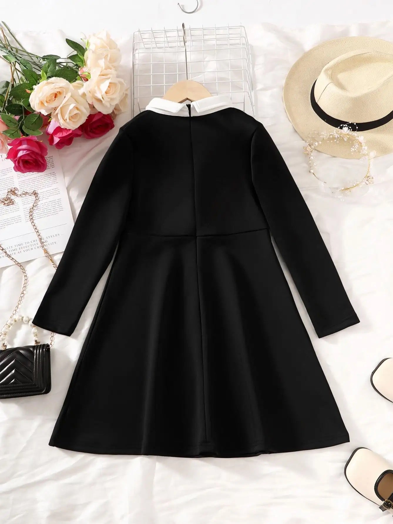 Children winter elegant maxi dress FSH