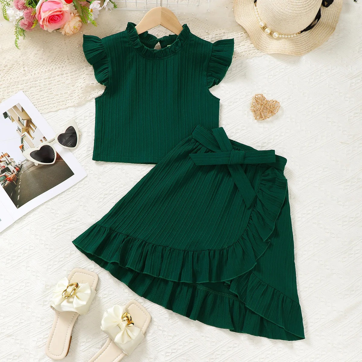 2 Pc skirt set