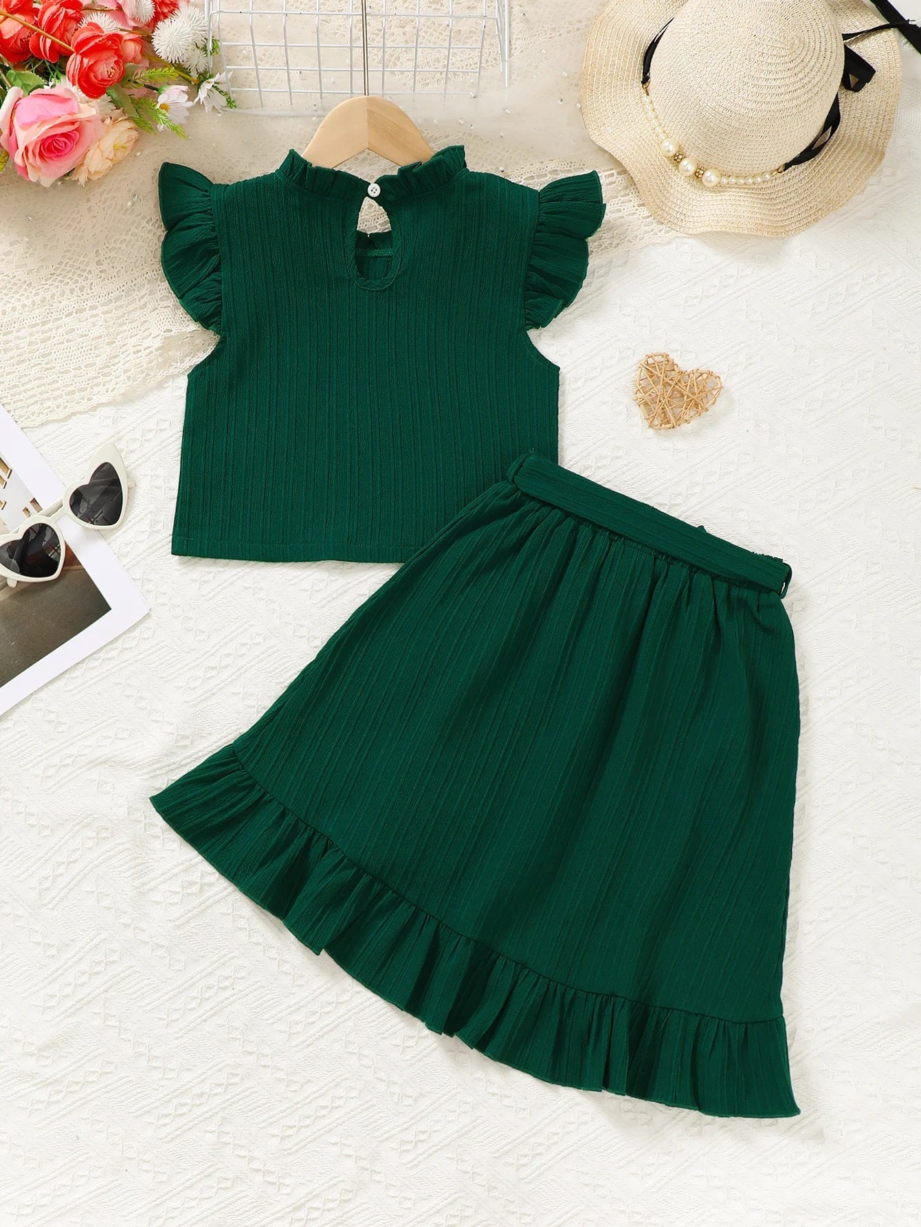 2 Pc skirt set