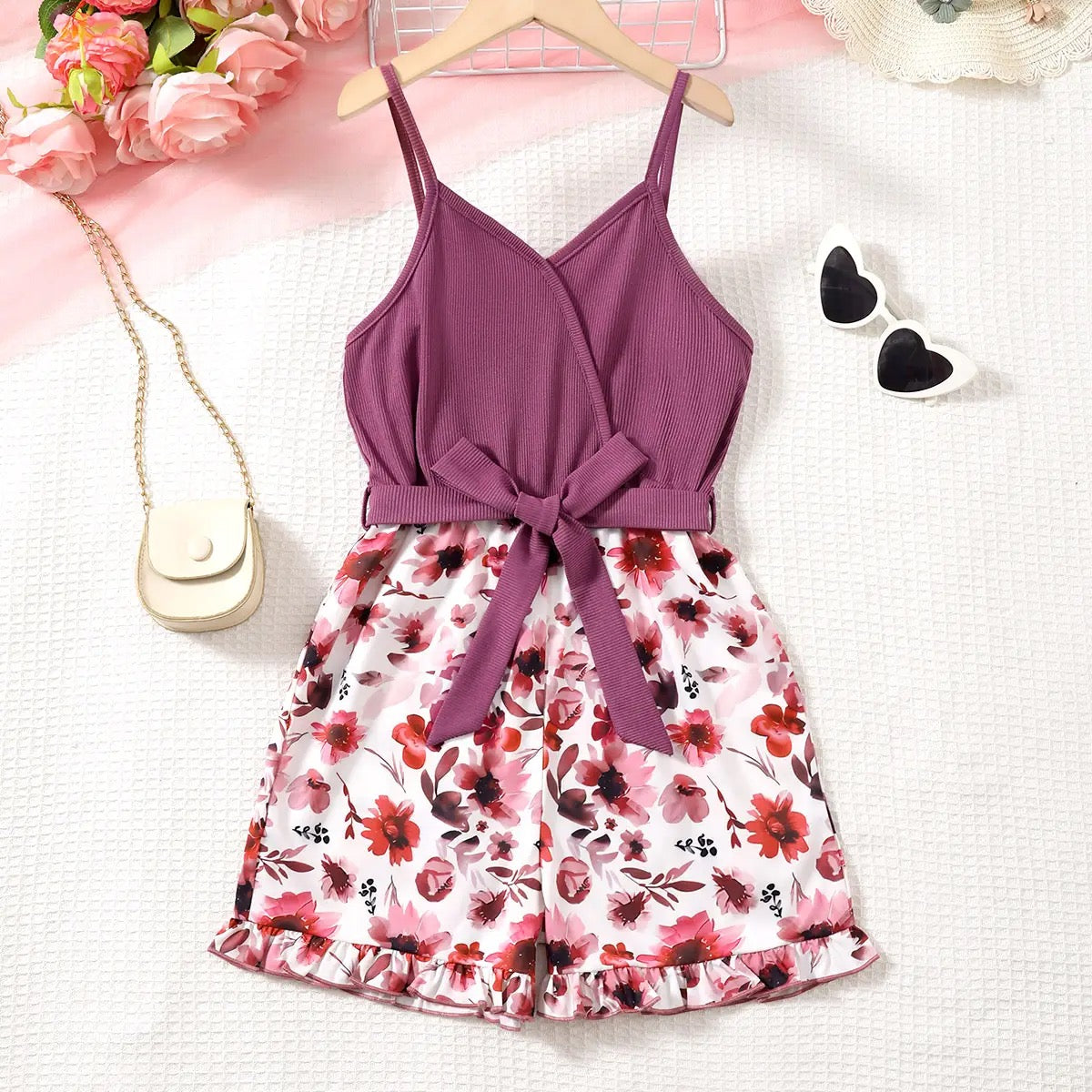 Sleeveless girl dress FSH