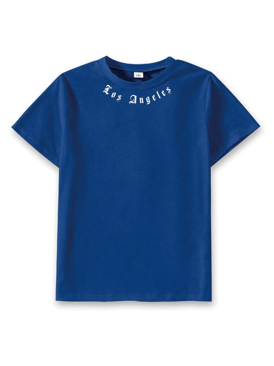 Small letter printed tee FSH