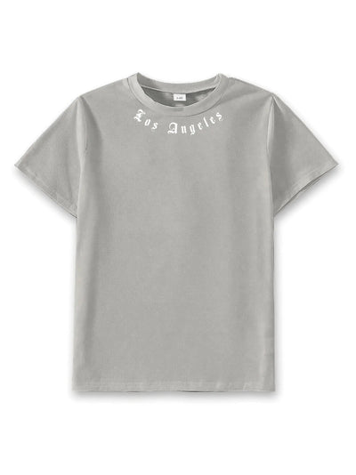 Small letter printed tee FSH