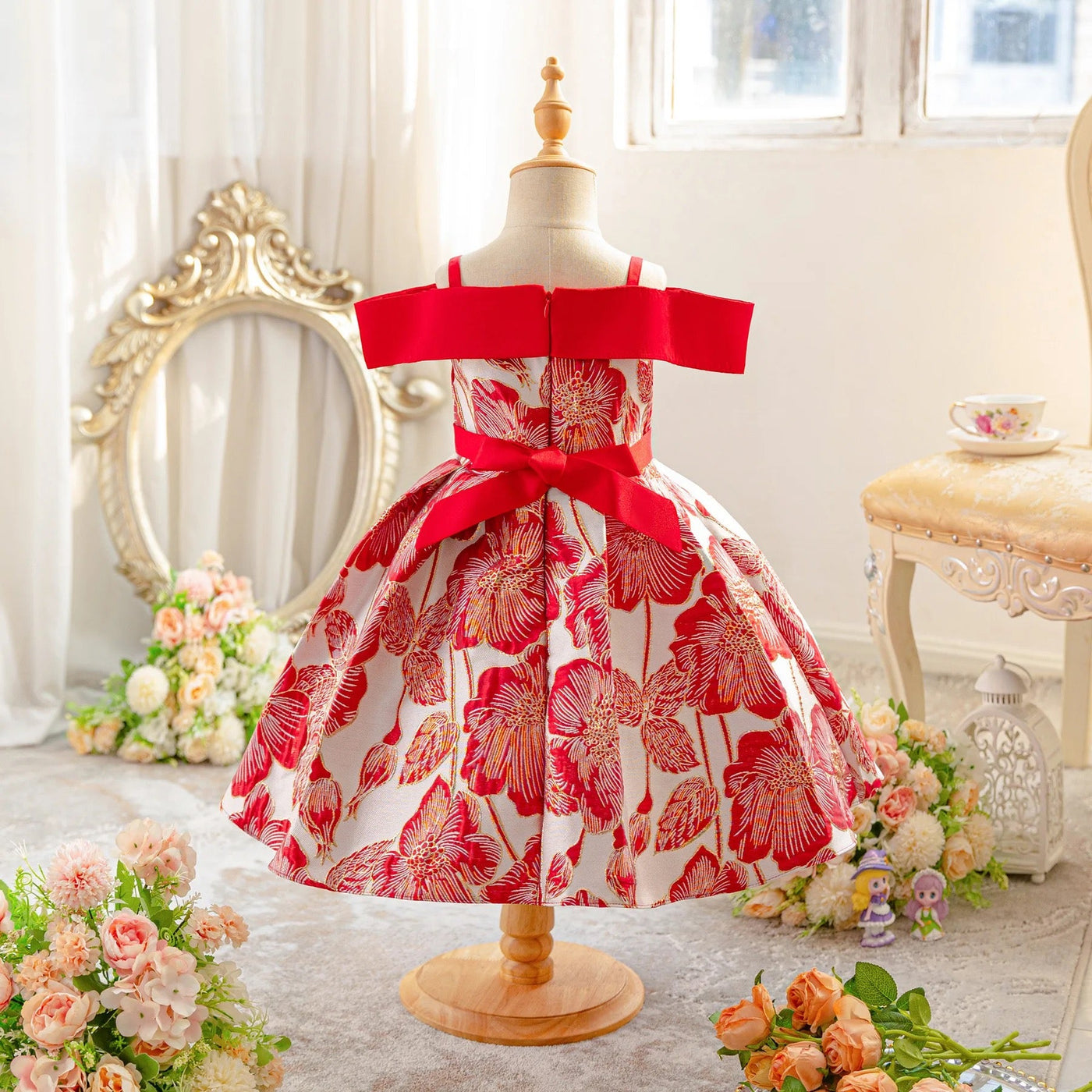 Girls princess wedding dress FSH